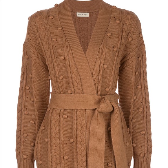NICHOLAS Sweaters - NWT Nicholas - medium Cozy Cardigan in tobacco
